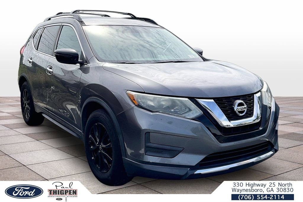 Used 2017 Nissan Rogue SV w/ Midnight Edition Package FWD image 1