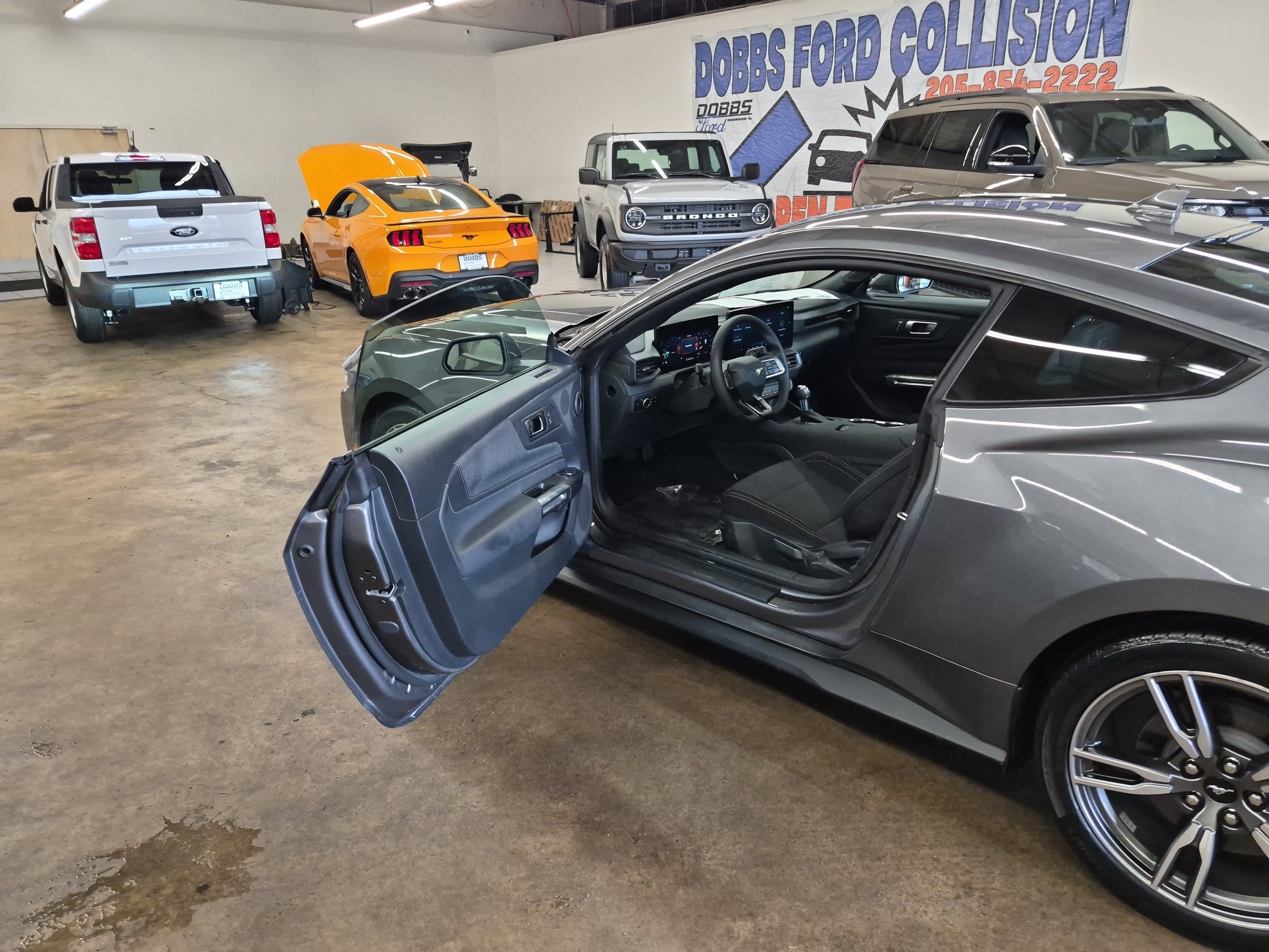Certified 2025 Ford Mustang Coupe w/ Wheel & Stripe Package RWD image 9