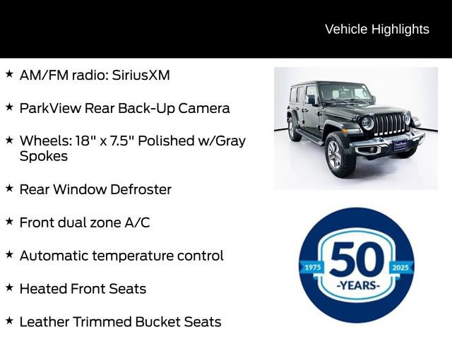 Used 2022 Jeep Wrangler Unlimited Sahara w/ LED Lighting Group image 11