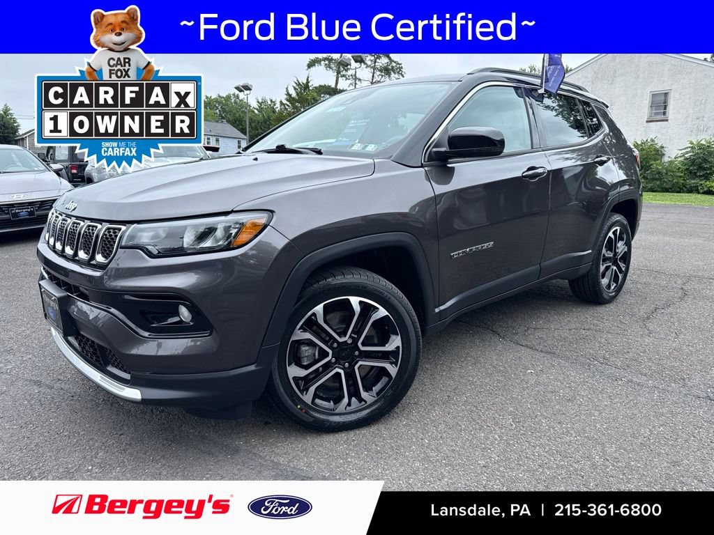 Used 2024 Jeep Compass Limited w/ Sun and Sound Group AWD/4WD image 1