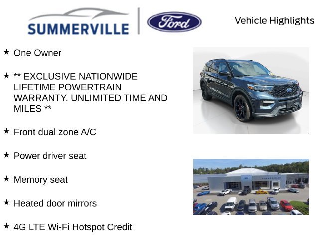Certified 2023 Ford Explorer ST w/ ST Street Pack AWD/4WD image 2