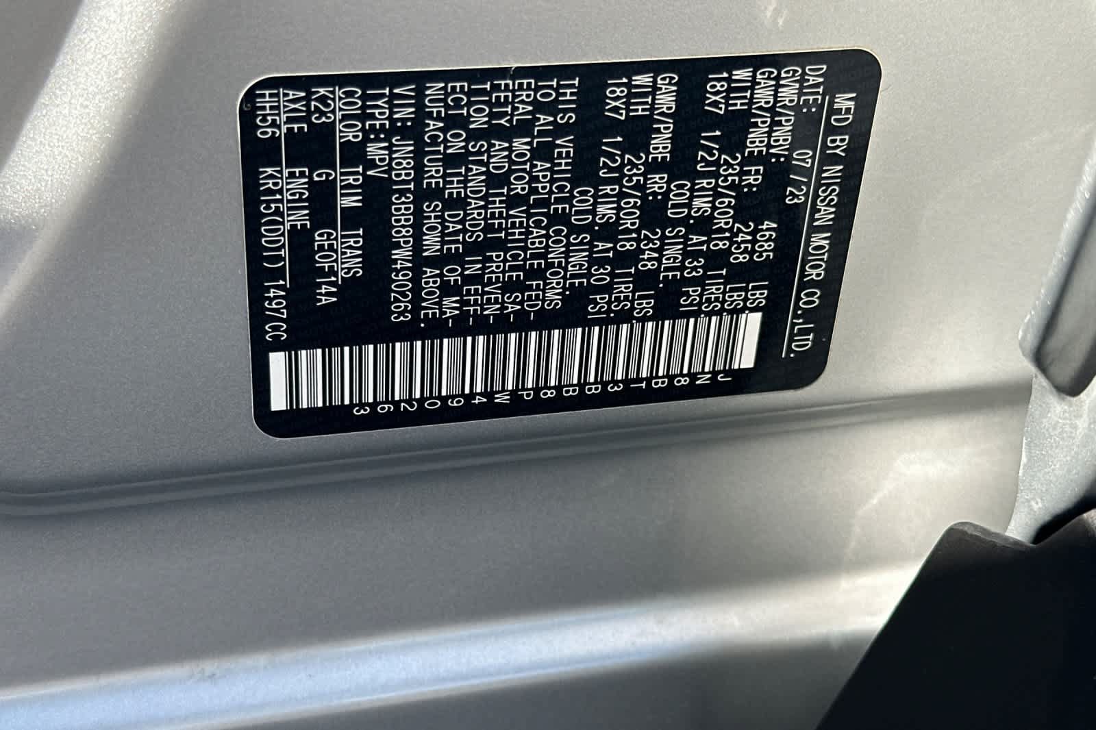 Used 2023 Nissan Rogue SV AWD/4WD image 29