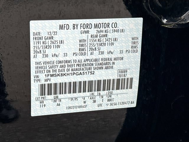 Certified 2023 Ford Explorer ST-Line w/ Class IV Trailer Tow Package AWD/4WD image 40
