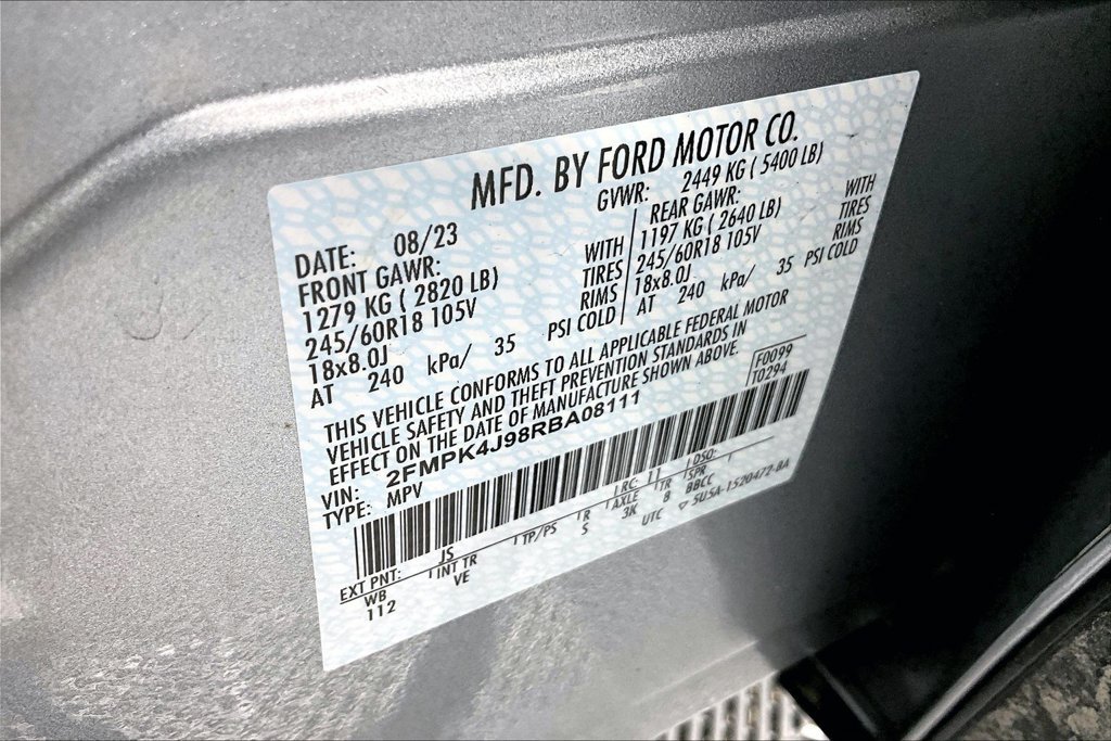 Certified 2024 Ford Edge SEL w/ Convenience Package AWD/4WD image 31