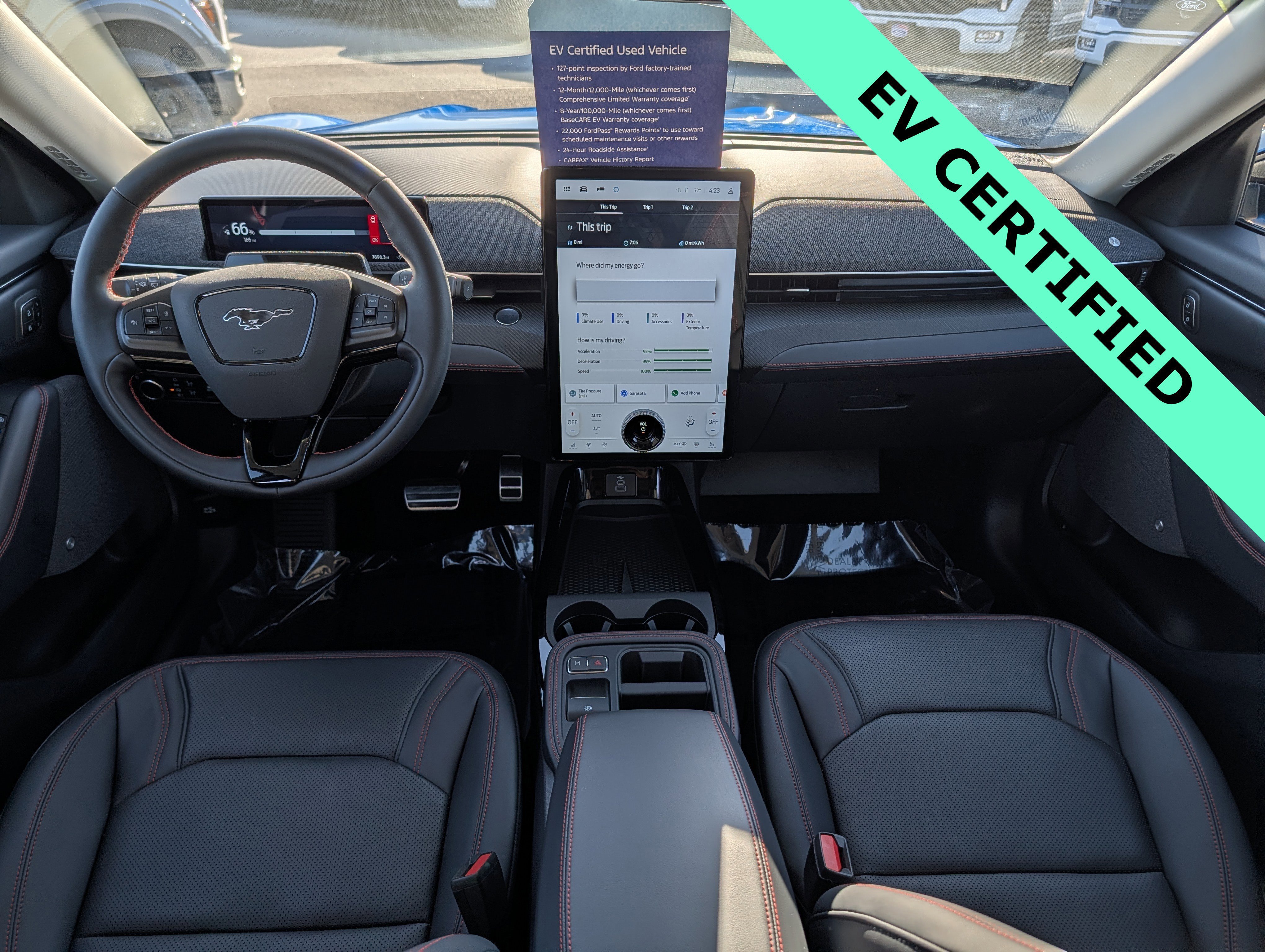 Certified 2025 Ford Mustang Mach-E Premium w/ Sport Appearance Package image 16