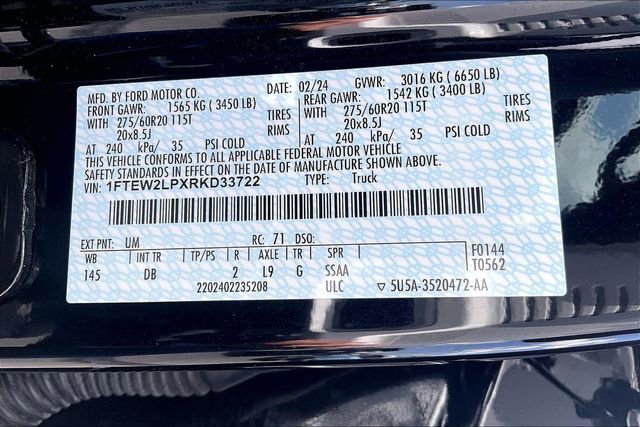 Certified 2024 Ford F150 STX w/ STX Black Appearance Package AWD/4WD image 33