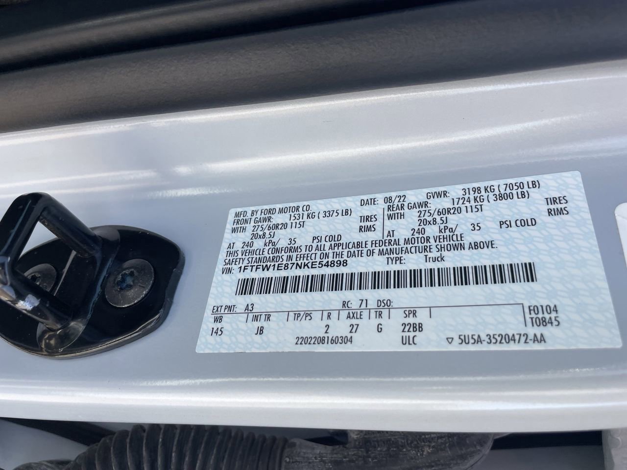 Certified 2022 Ford F150 XL w/ STX Appearance Package AWD/4WD image 34