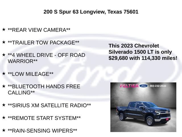 Used 2023 Chevrolet Silverado 1500 LT AWD/4WD image 15