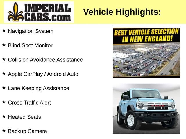 Certified 2025 Ford Bronco Heritage Edition AWD/4WD image 5