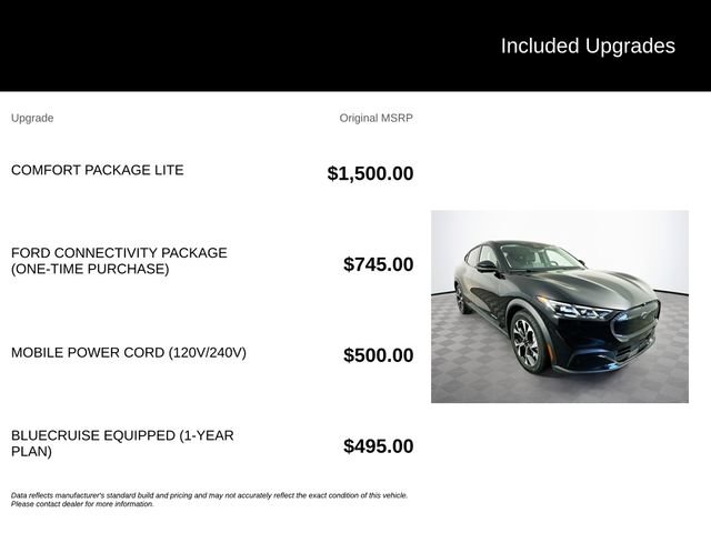 Certified 2025 Ford Mustang Mach-E Select w/ Comfort Package Lite AWD/4WD image 6