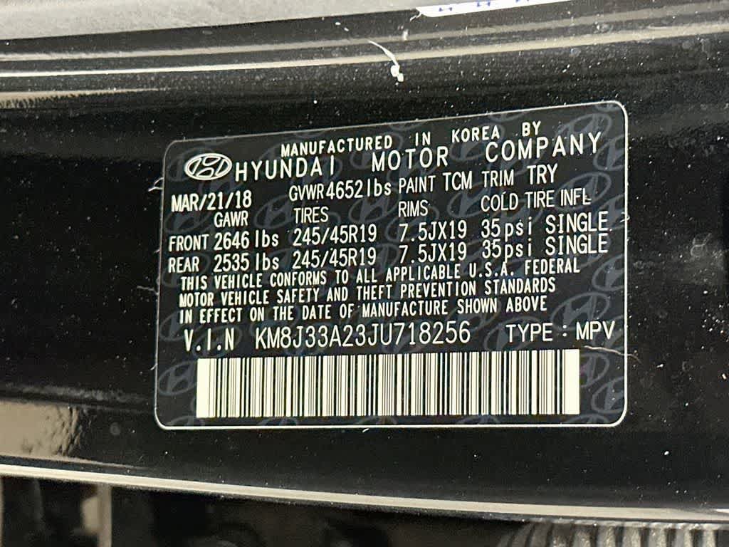 Used 2018 Hyundai Tucson Limited FWD image 23