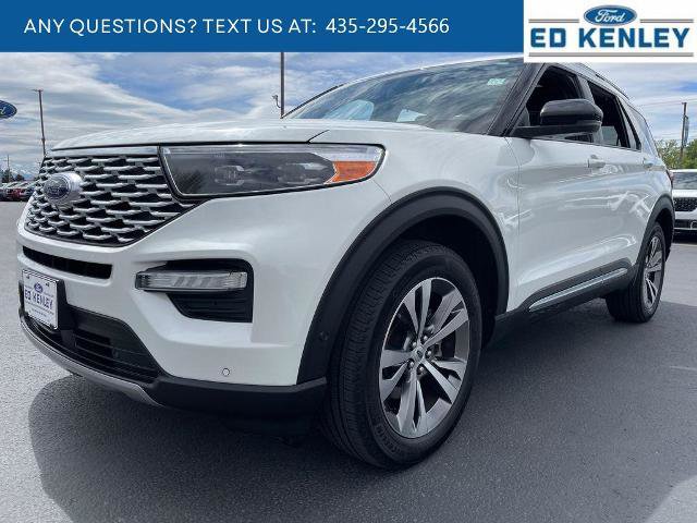 Certified 2020 Ford Explorer Platinum w/ Premium Technology Package AWD/4WD image 1
