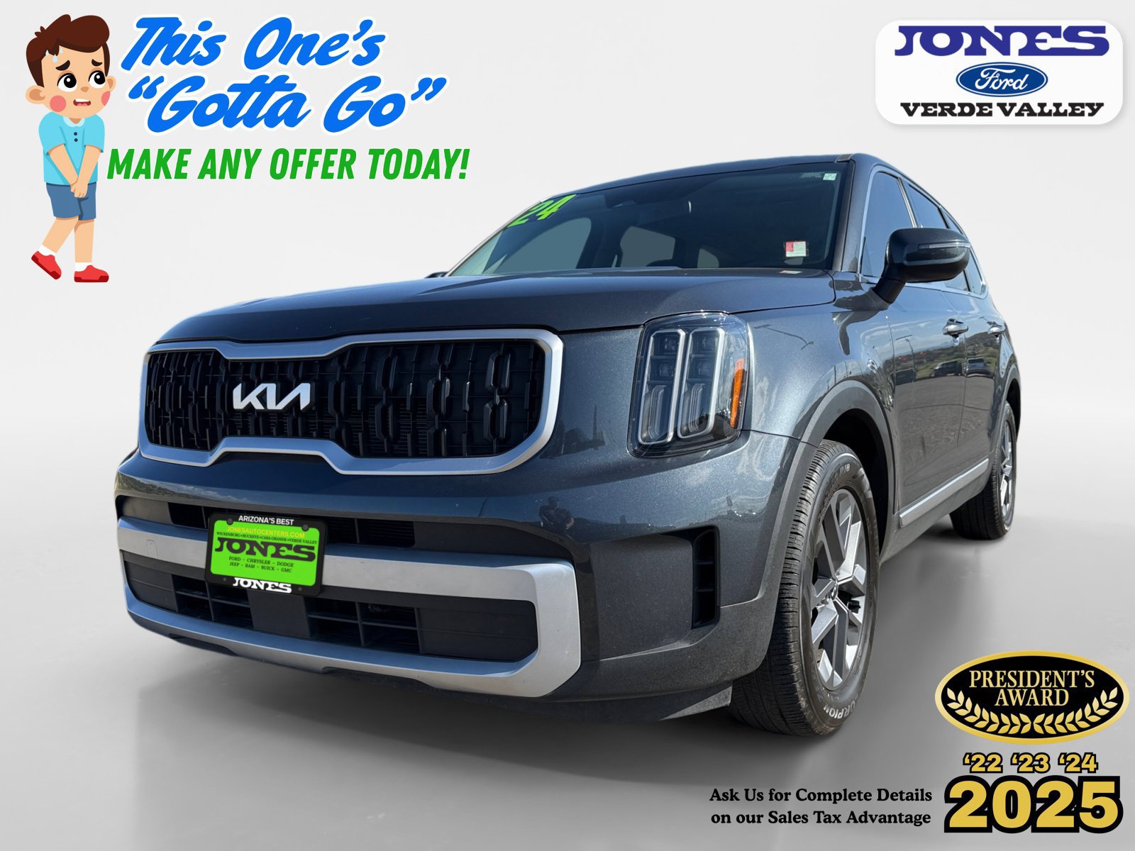 Used 2024 Kia Telluride LX FWD image 1