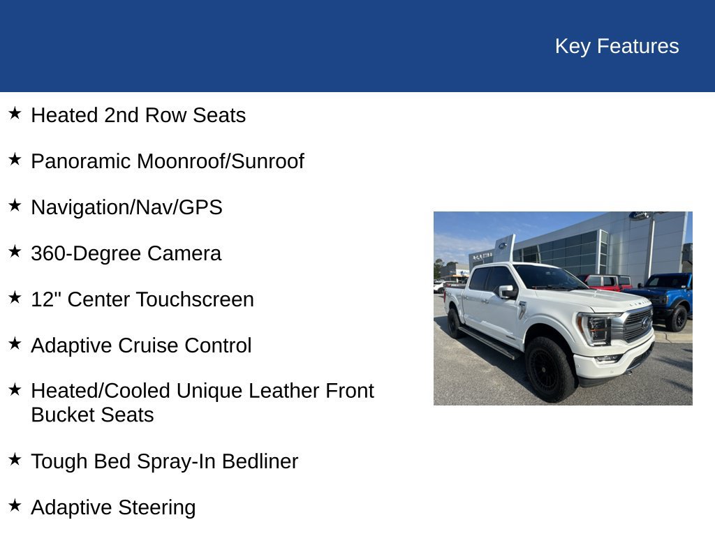 Certified 2023 Ford F150 Limited AWD/4WD image 11