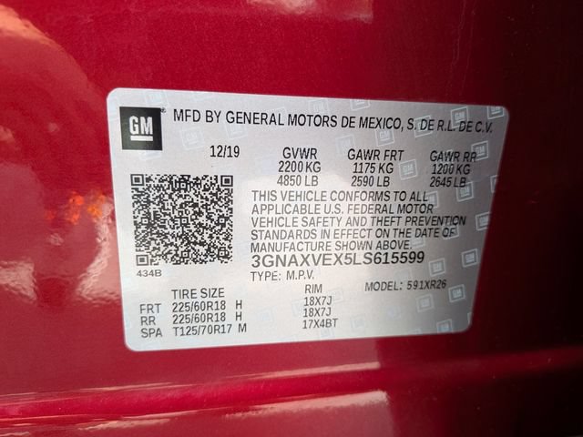 Used 2020 Chevrolet Equinox LT AWD/4WD image 23