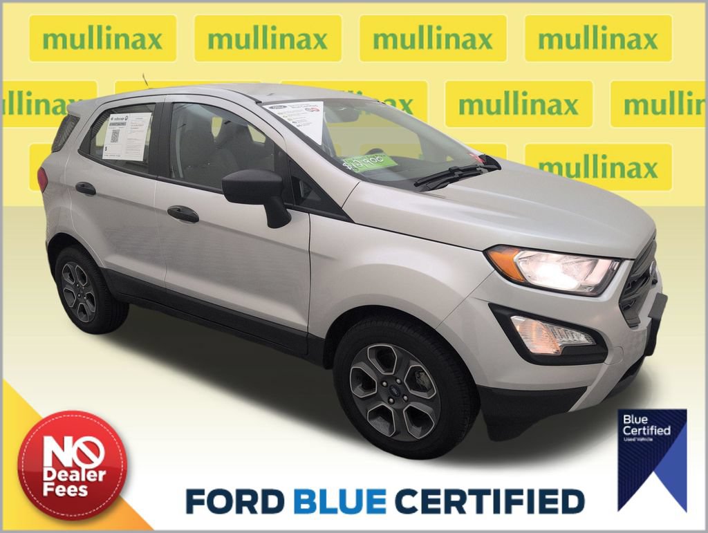 Certified 2021 Ford EcoSport S