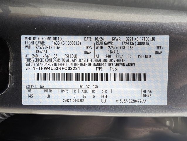 Certified 2024 Ford F150 Tremor AWD/4WD image 31