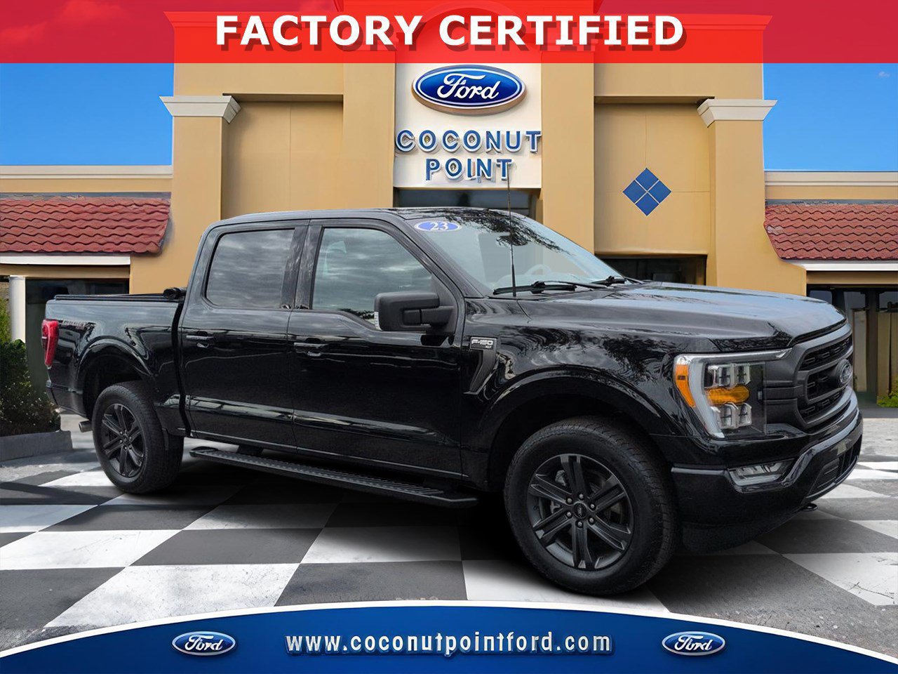 Certified 2023 Ford F150 XLT w/ Equipment Group 302A High