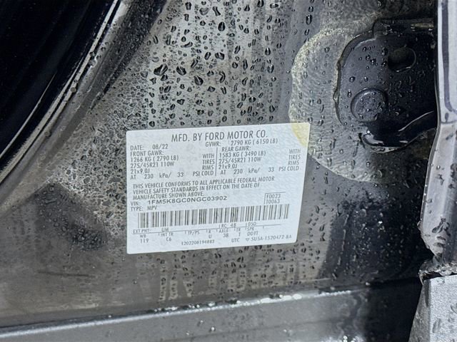 Certified 2022 Ford Explorer ST w/ Equipment Group 401A image 35