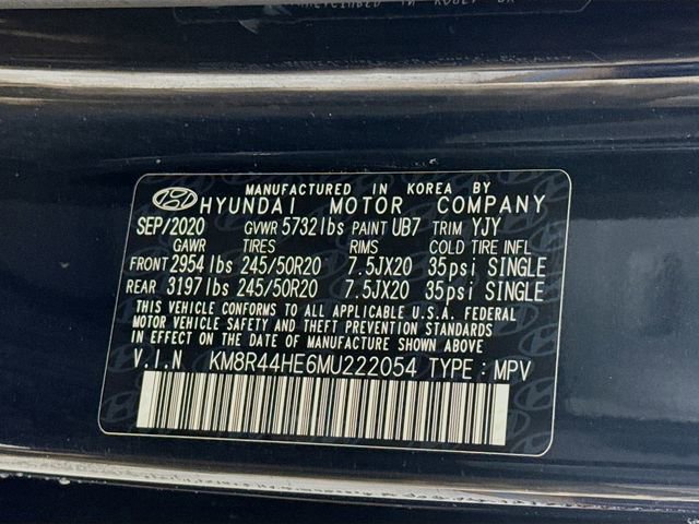 Used 2021 Hyundai Palisade SEL w/ Premium Package image 38