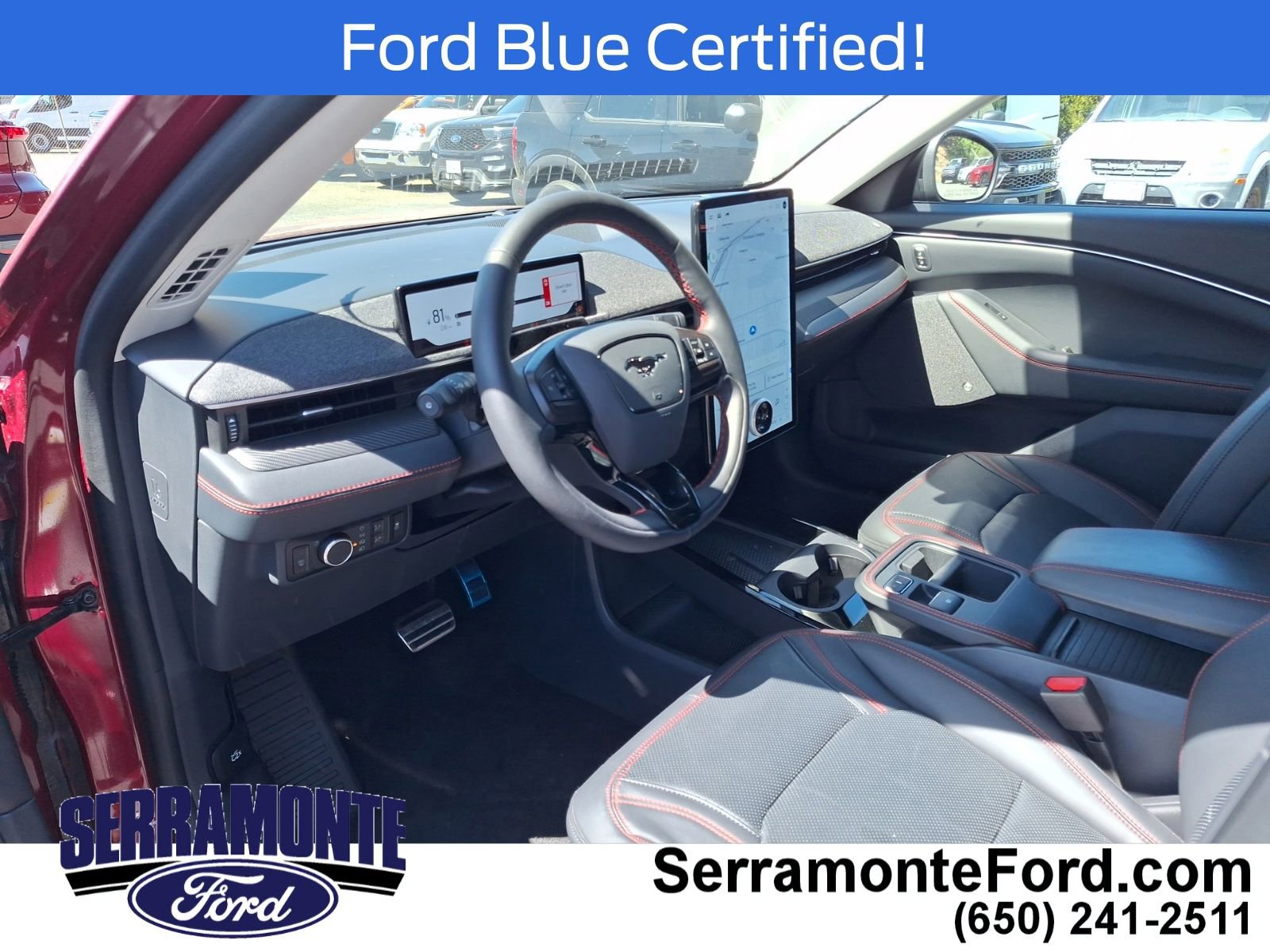 Certified 2025 Ford Mustang Mach-E Premium w/ Sport Appearance Package RWD image 8