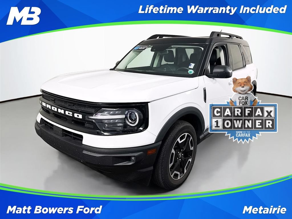 Certified 2023 Ford Bronco Sport Outer Banks w/ Tech Package AWD/4WD video 1