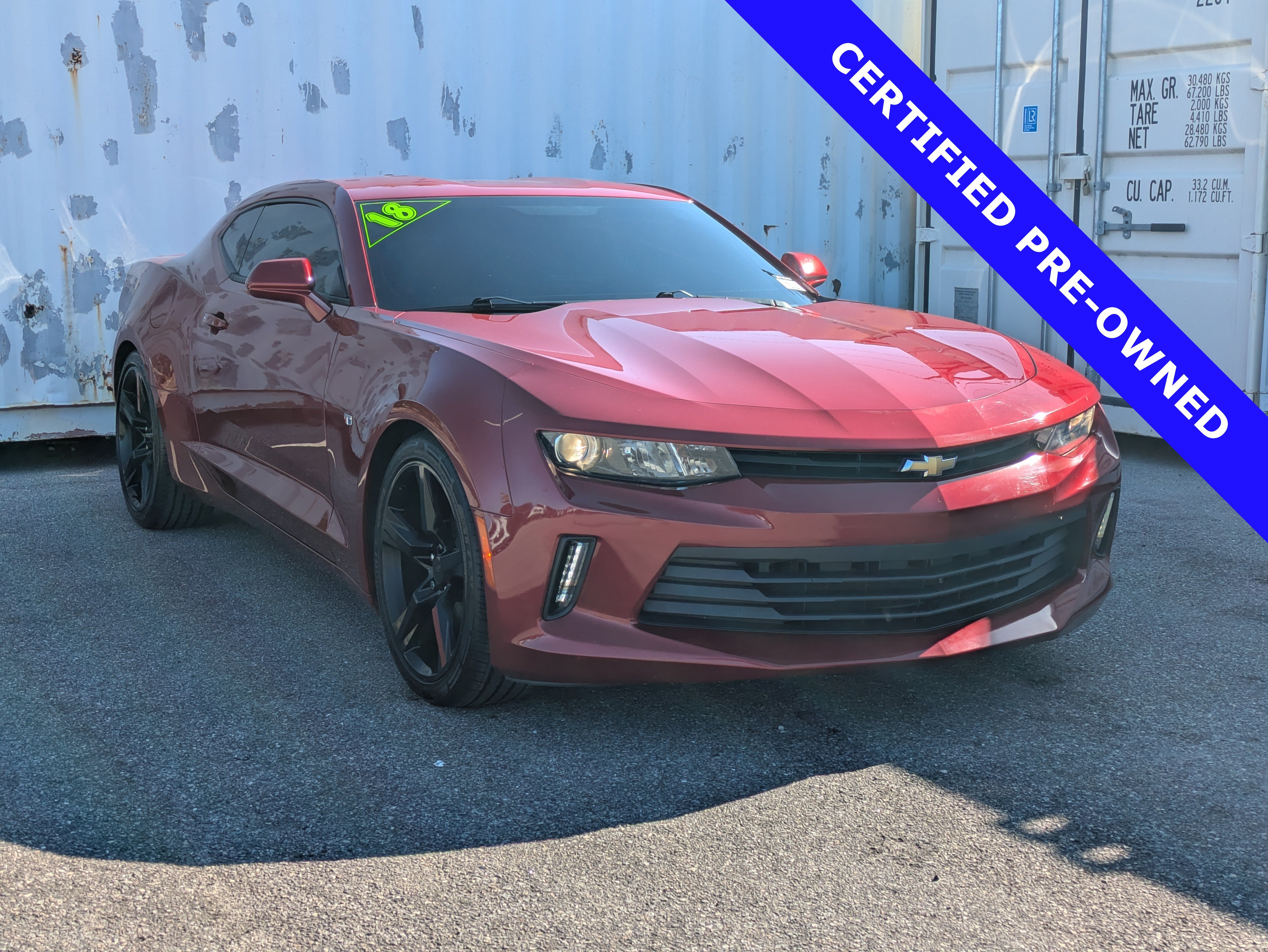 Used 2018 Chevrolet Camaro LT RWD image 1