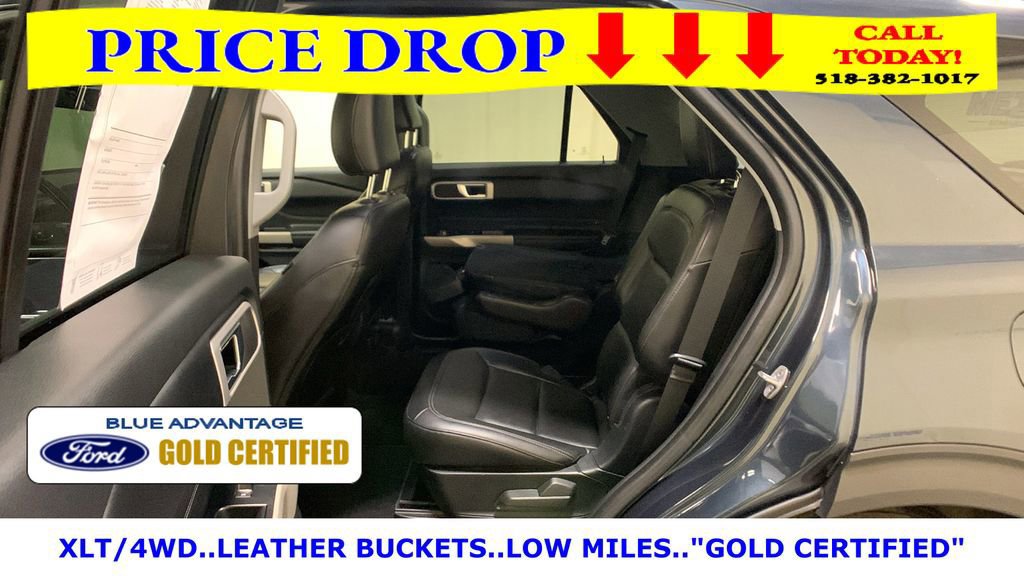 Certified 2022 Ford Explorer XLT w/ Equipment Group 202A image 27