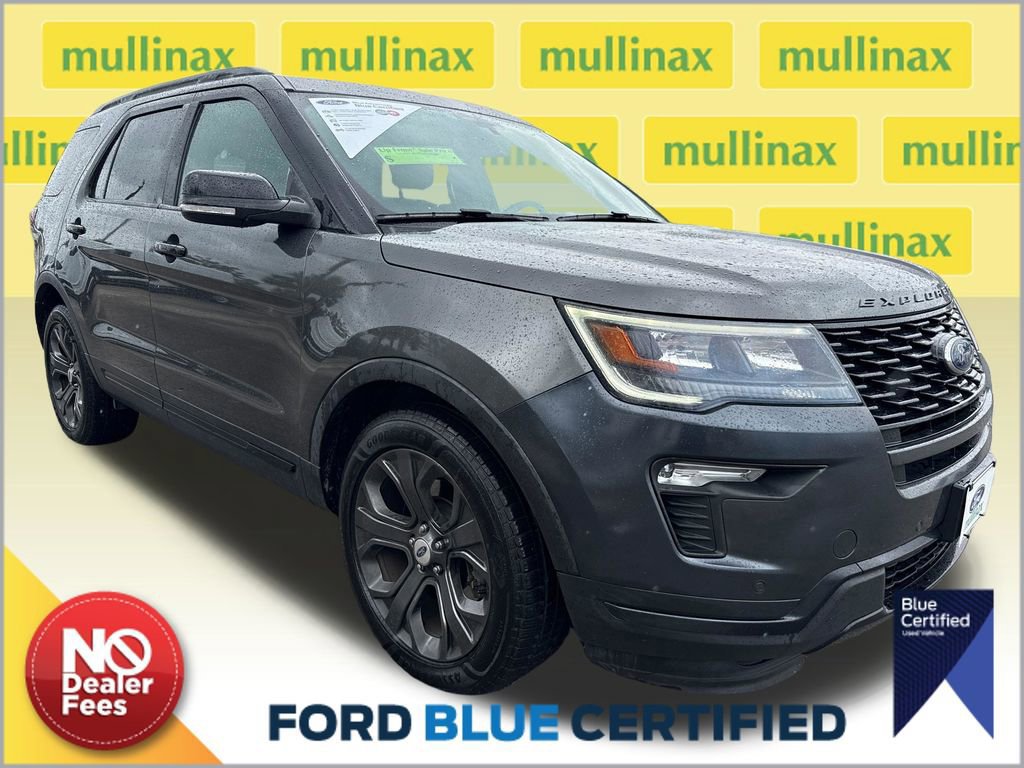 Certified 2018 Ford Explorer Sport