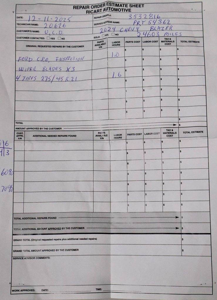 Used 2024 Chevrolet Blazer EV RS image 5