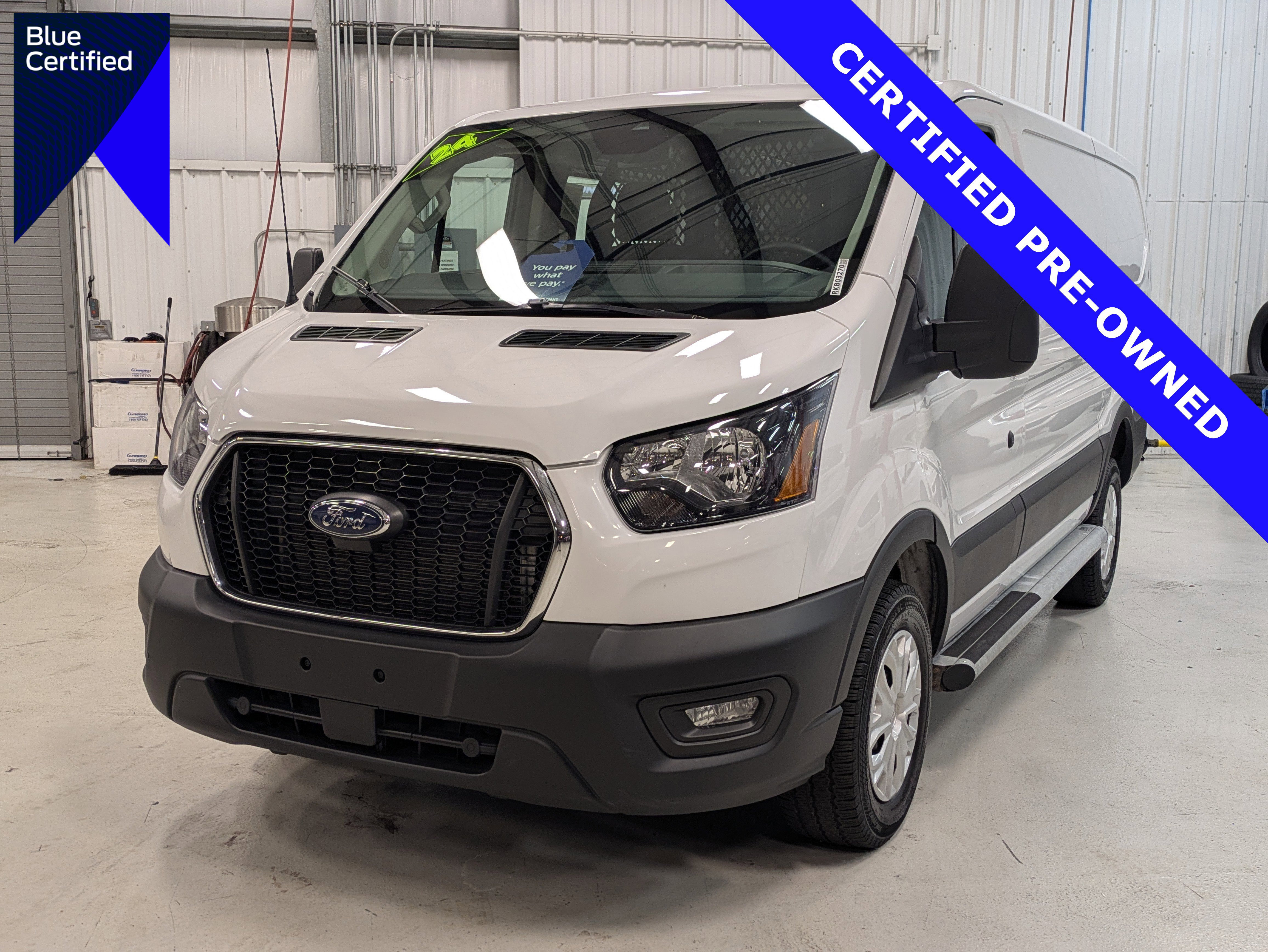 Certified 2024 Ford Transit 250 Low Roof w/ Exterior Upgrade Package