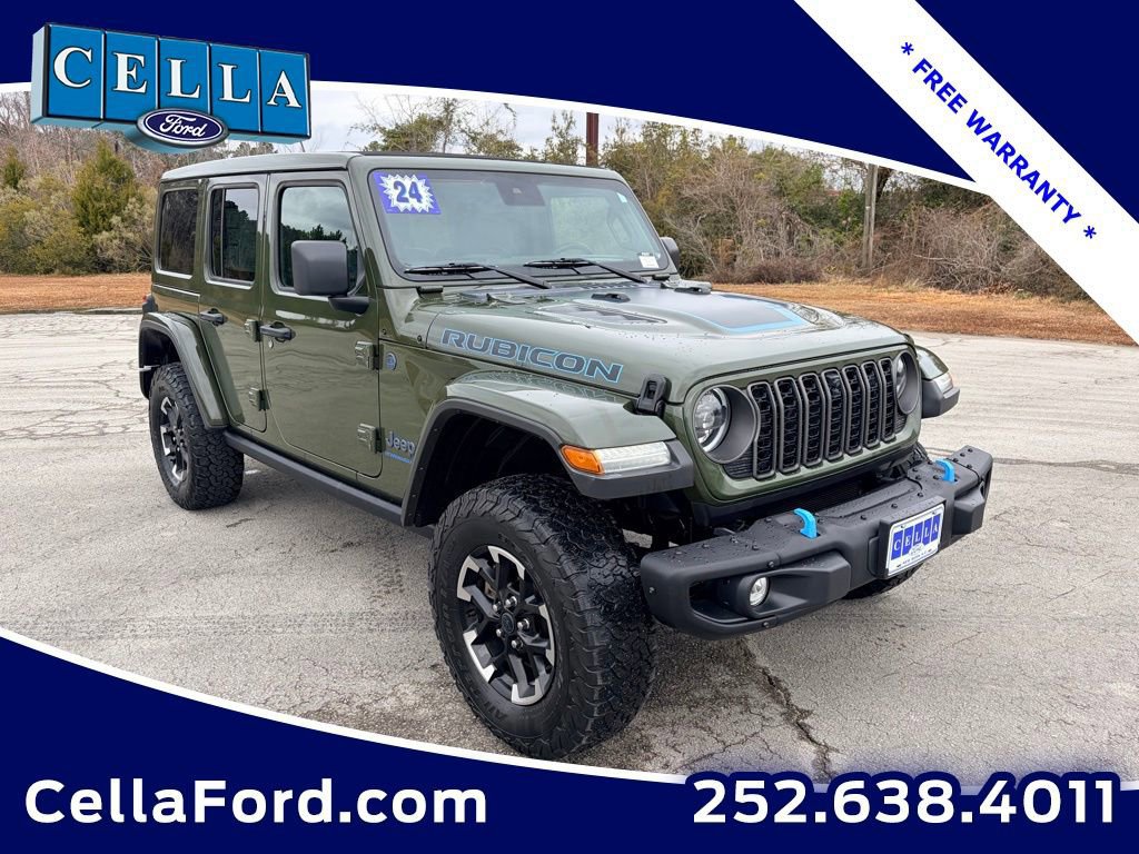 Used 2024 Jeep Wrangler Unlimited Rubicon 4xe image 4