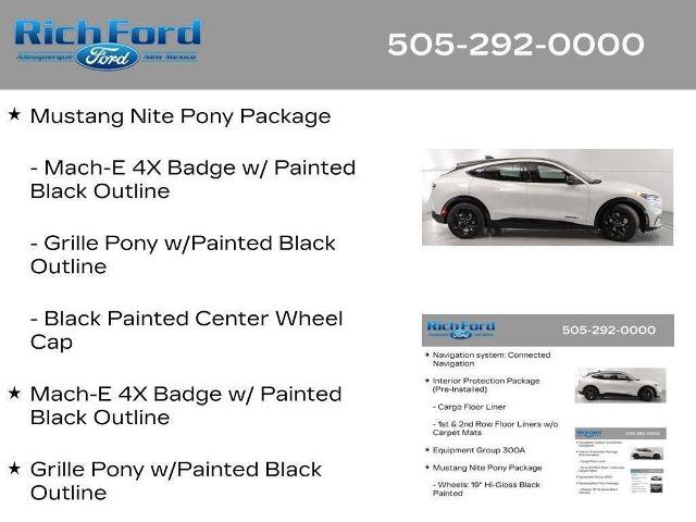 Certified 2023 Ford Mustang Mach-E Premium w/ Mustang Nite Pony Package AWD/4WD image 32