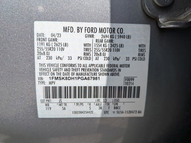 Certified 2023 Ford Explorer XLT w/ Equipment Group 202A AWD/4WD image 26