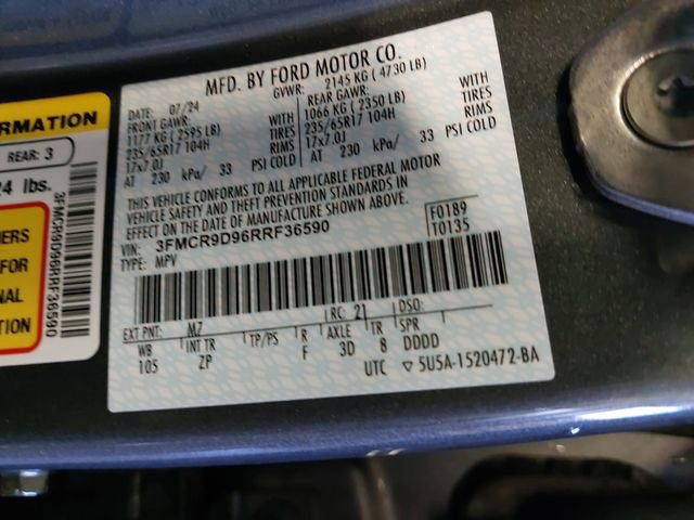 Certified 2024 Ford Bronco Sport Badlands w/ Premium Package image 34