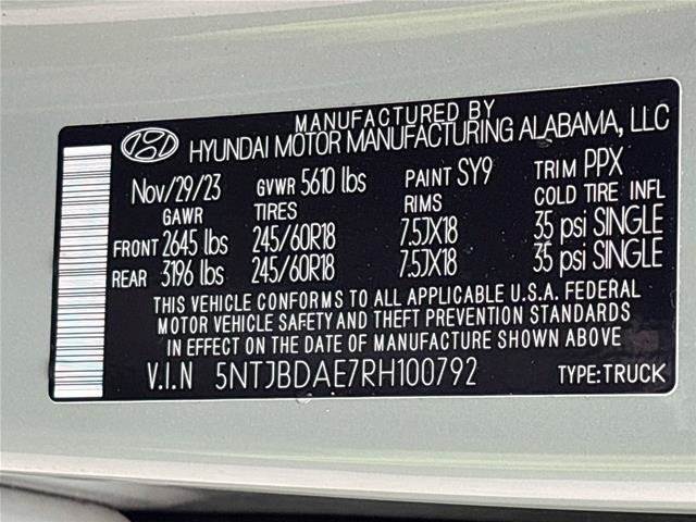 Used 2024 Hyundai Santa Cruz SEL AWD/4WD image 32