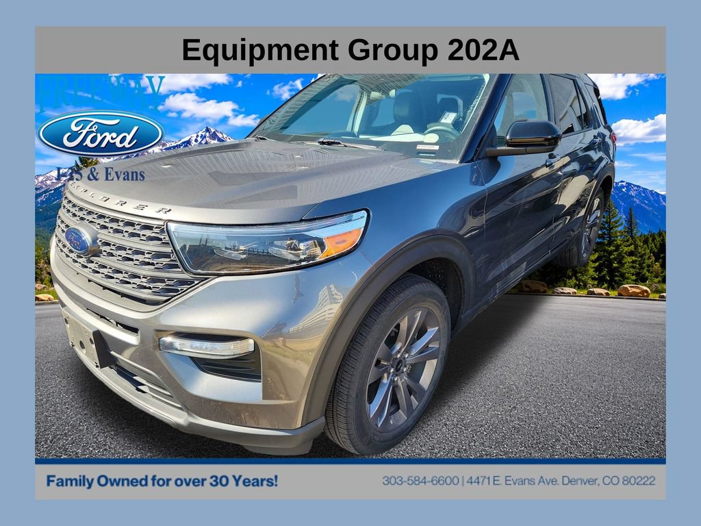 Certified 2023 Ford Explorer XLT w/ Equipment Group 202A AWD/4WD image 1