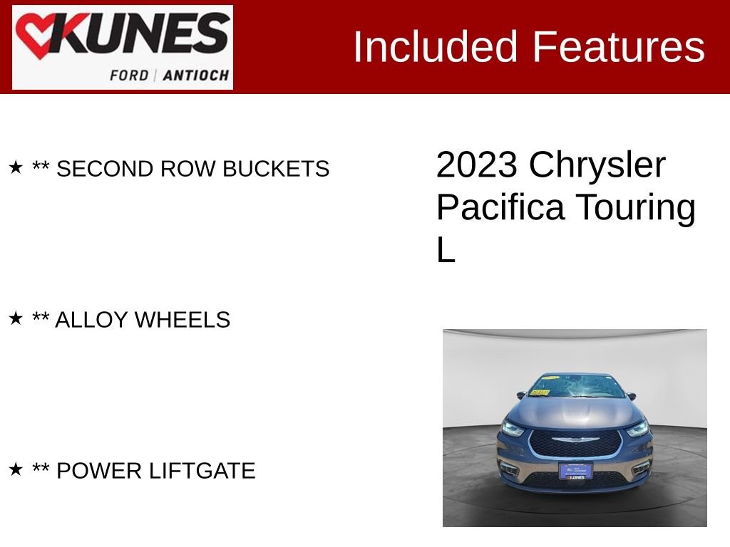 Used 2023 Chrysler Pacifica Touring-L FWD image 4