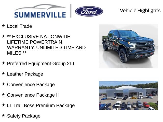 Used 2024 Chevrolet Silverado 1500 LT Trail Boss w/ LT Trail Boss Premium Package AWD/4WD video 2