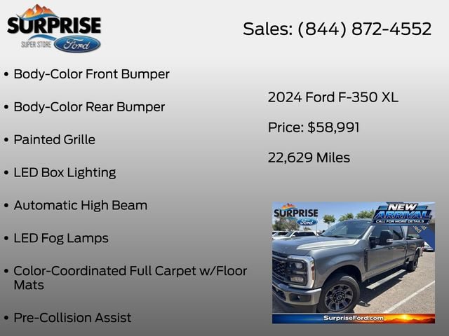 Certified 2024 Ford F350 XL w/ STX Appearance Package AWD/4WD image 22