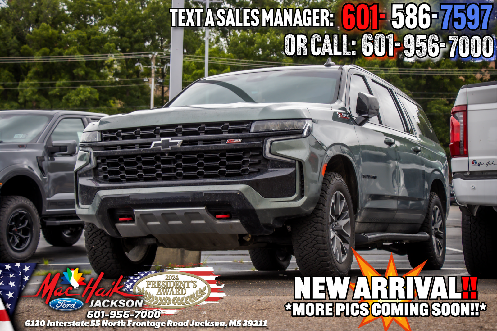 Used 2024 Chevrolet Suburban Z71 w/ Luxury Package