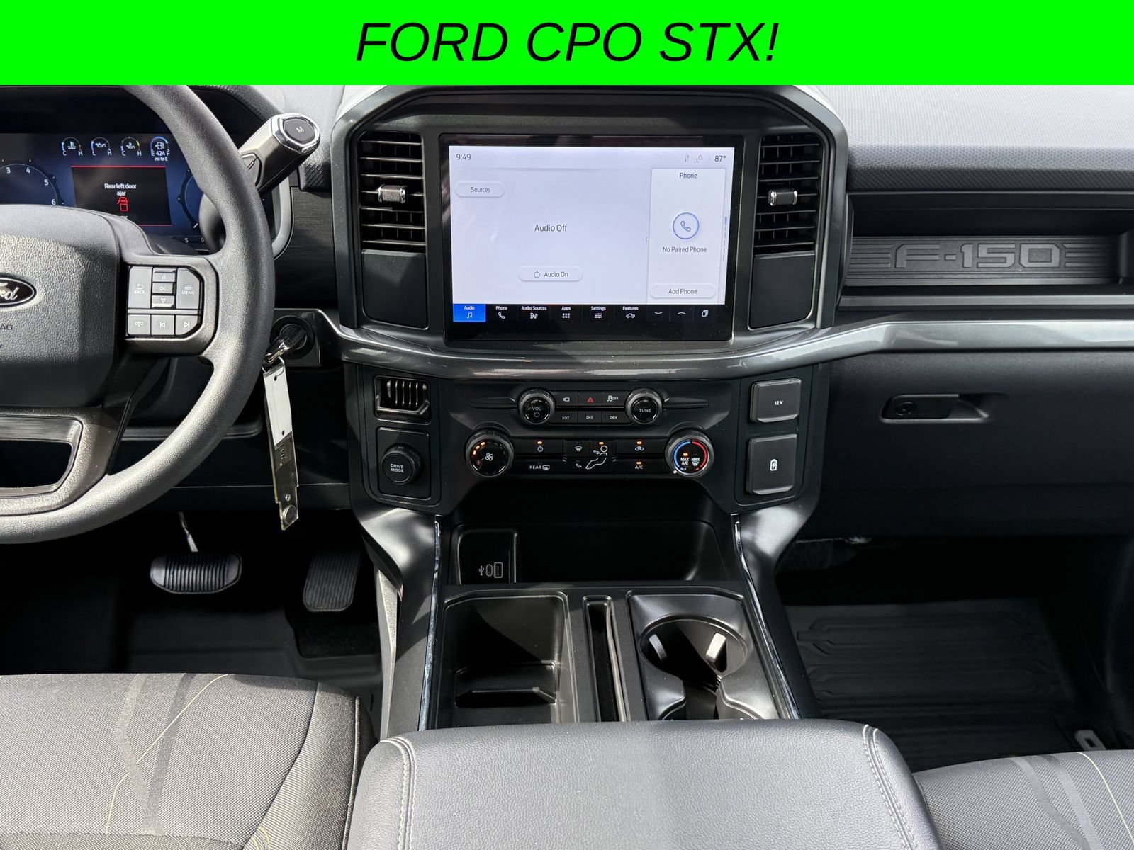 Certified 2025 Ford F150 STX w/ STX Black Appearance Package RWD image 19