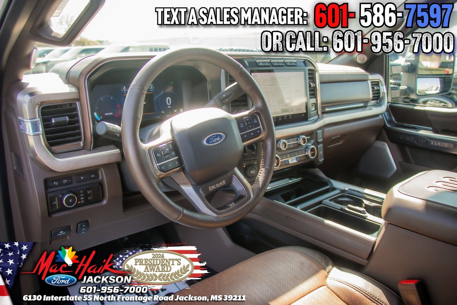 Certified 2024 Ford F250 King Ranch w/ Chrome Package AWD/4WD image 6