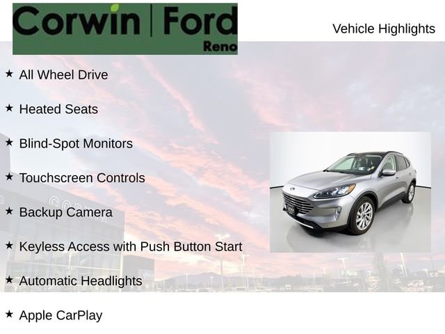 Certified 2022 Ford Escape Titanium w/ Titanium Elite Package image 7