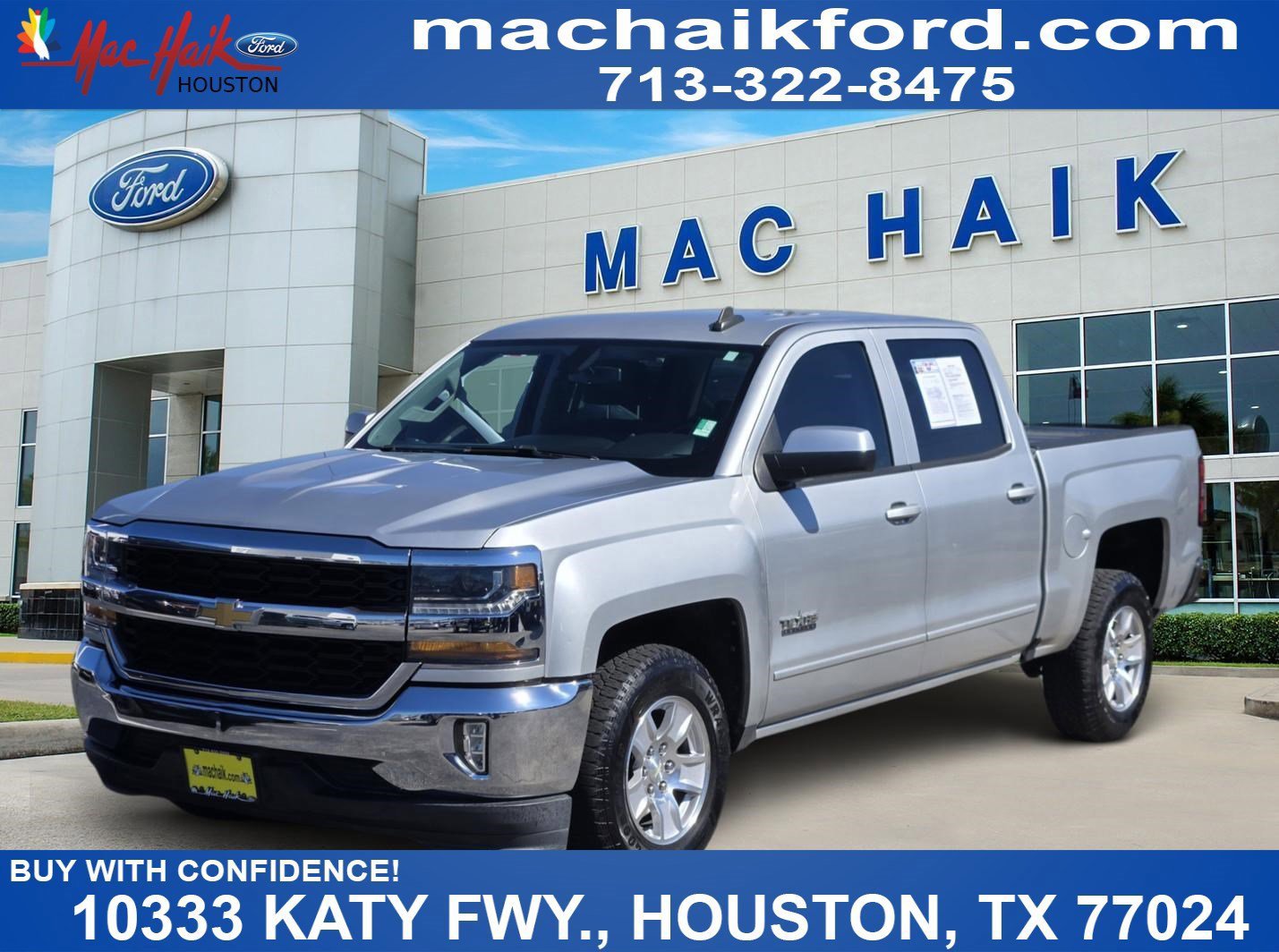 Used 2018 Chevrolet Silverado 1500 LT w/ LT Eassist Package