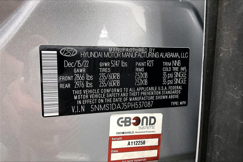 Used 2023 Hyundai Santa Fe SE w/ Cargo Package AWD/4WD image 35