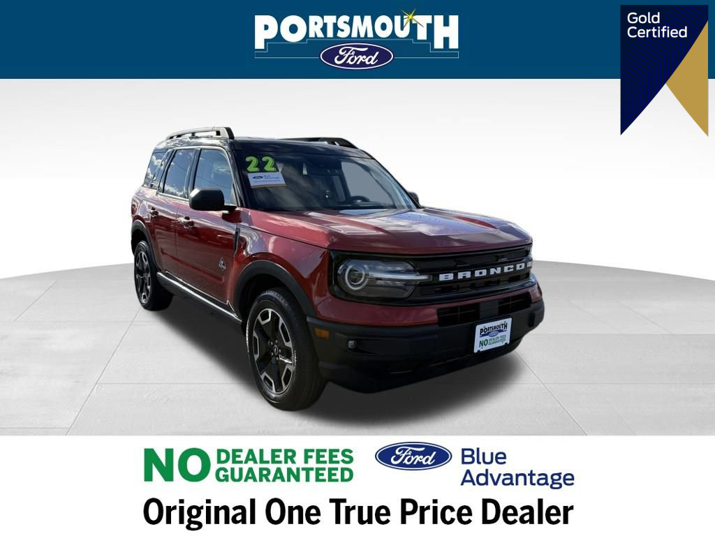 Certified 2022 Ford Bronco Sport Outer Banks