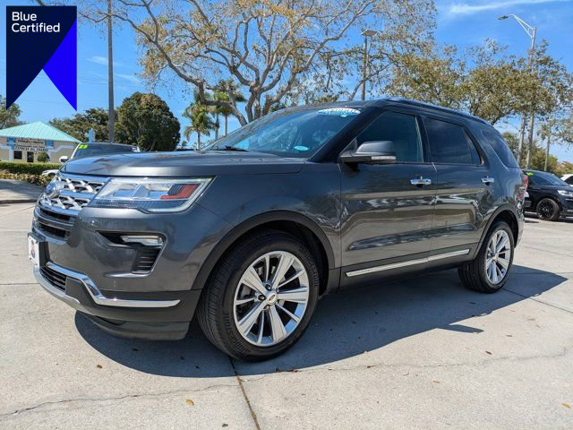 Certified 2019 Ford Explorer Limited w/ Ford Safe & Smart Package