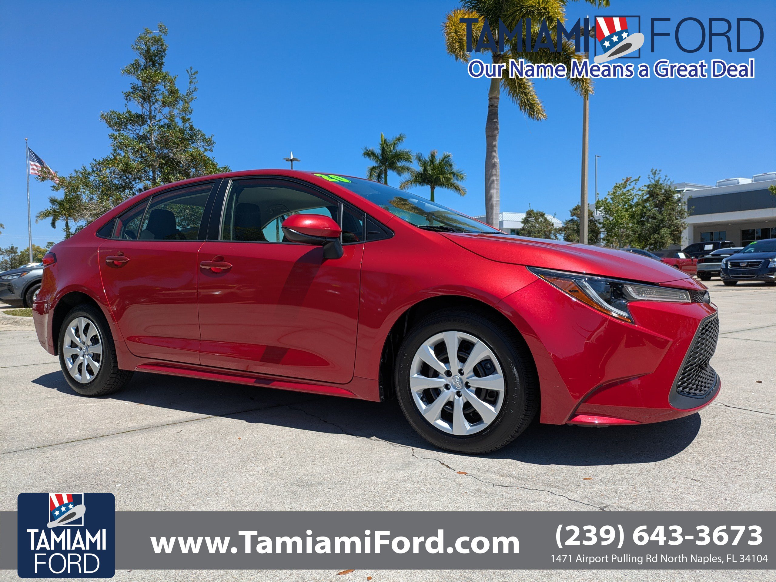 Used 2020 Toyota Corolla LE FWD video 1