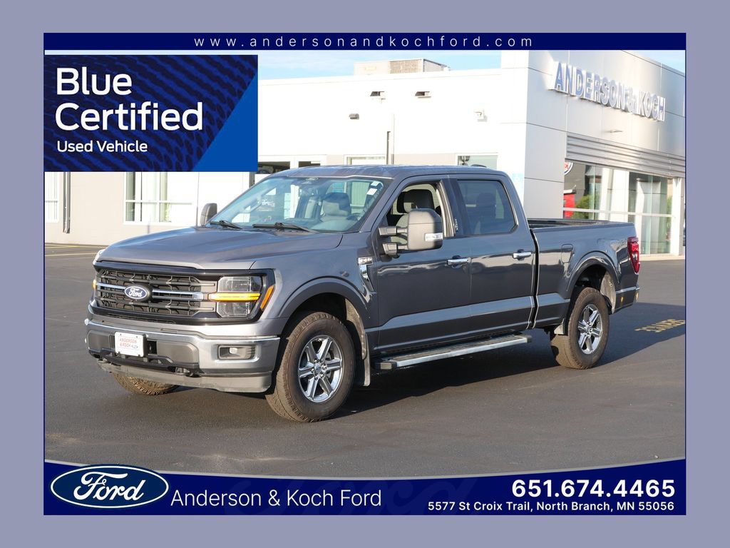 Certified 2024 Ford F150 XLT w/ FX4 Off-Road Package